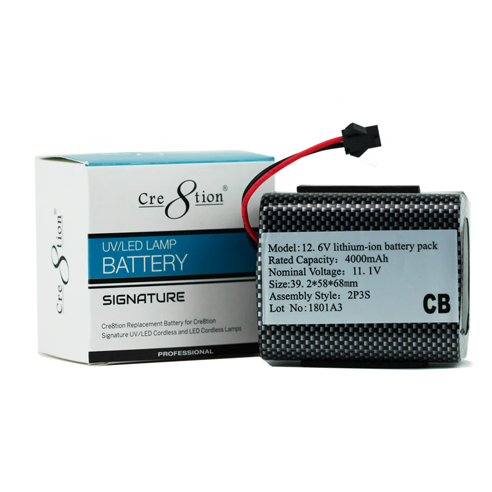 Cre8tion - LED UV Lamp - Battery Replacement