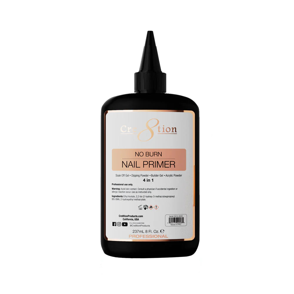 Cre8tion - No Burn Nail Primer Refill (8oz)