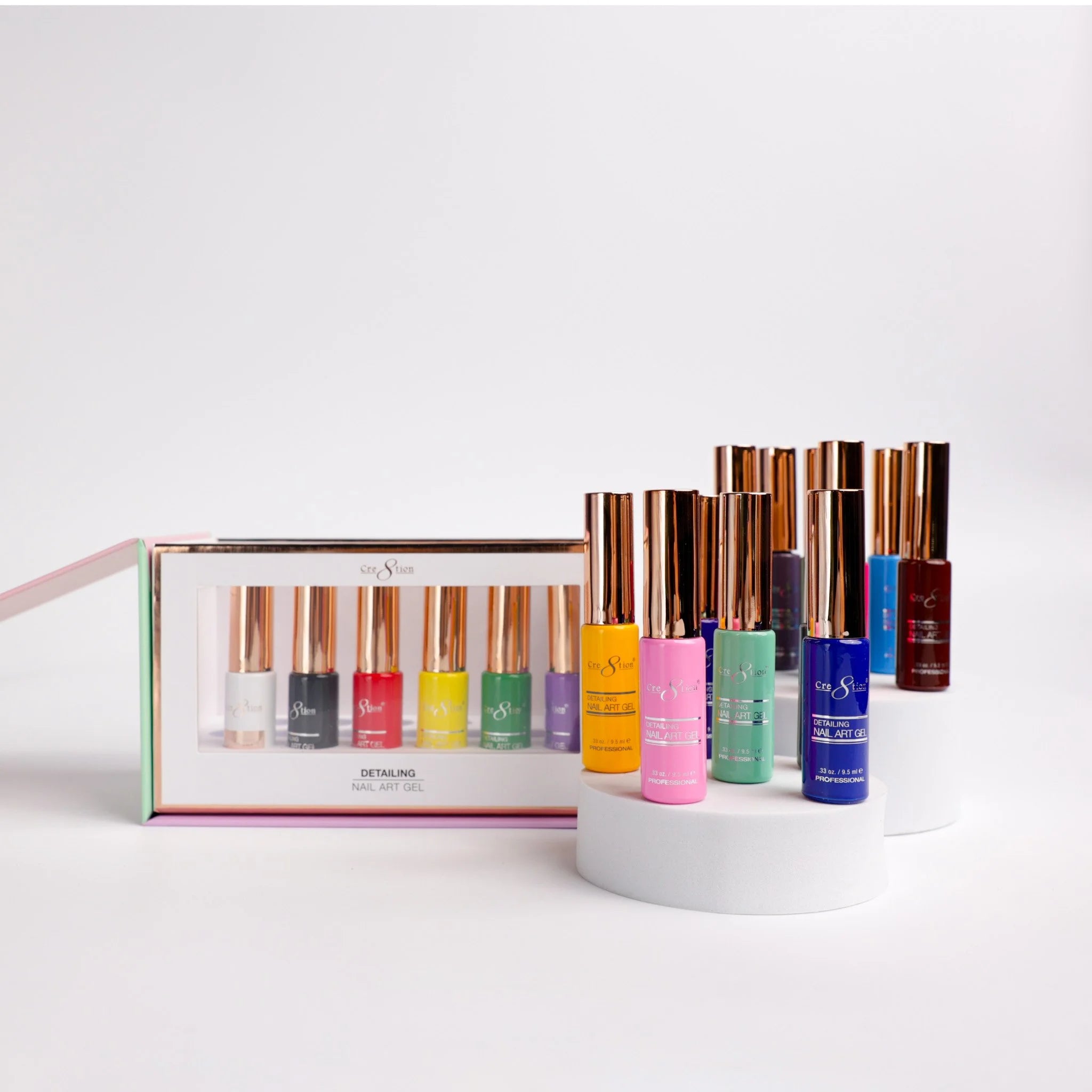 Cre8tion - Detail Nail Art Gel Full Set Chart 01 (#01 - #36)