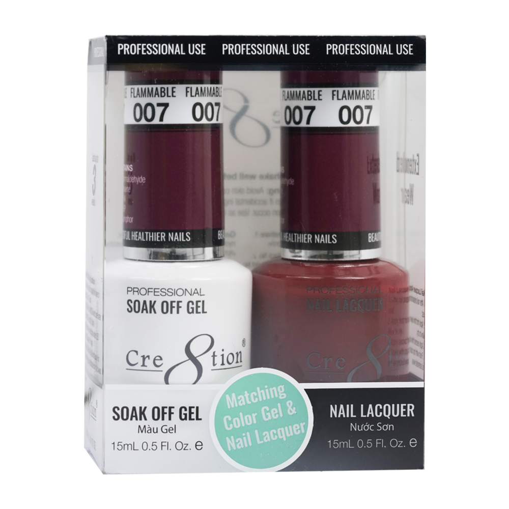 Cre8tion - Gel & Lacquer Solid Duo (#01 - #50)