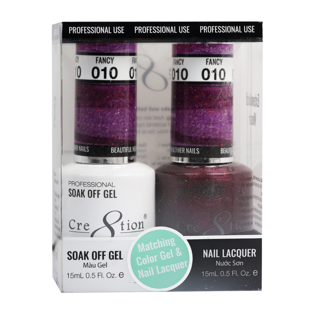Cre8tion - Gel & Lacquer Solid Duo (#01 - #50)