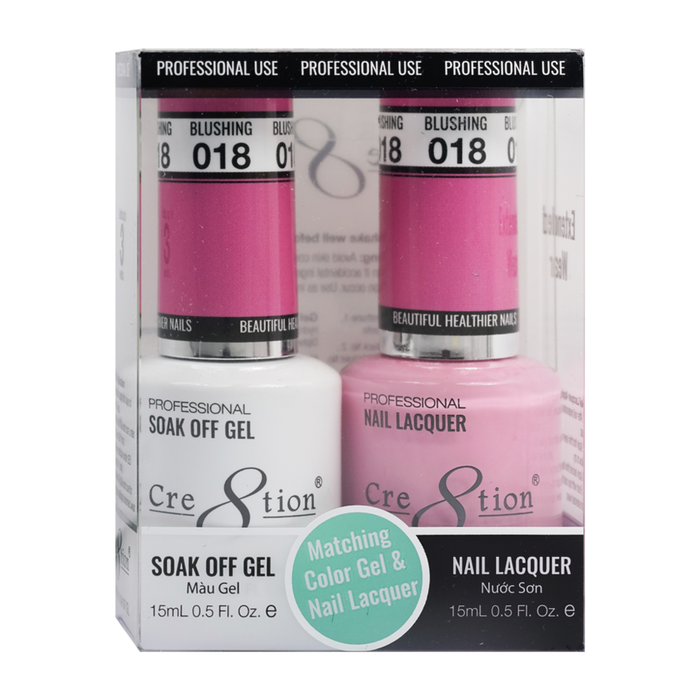 Cre8tion - Gel & Lacquer Solid Duo (#01 - #50)