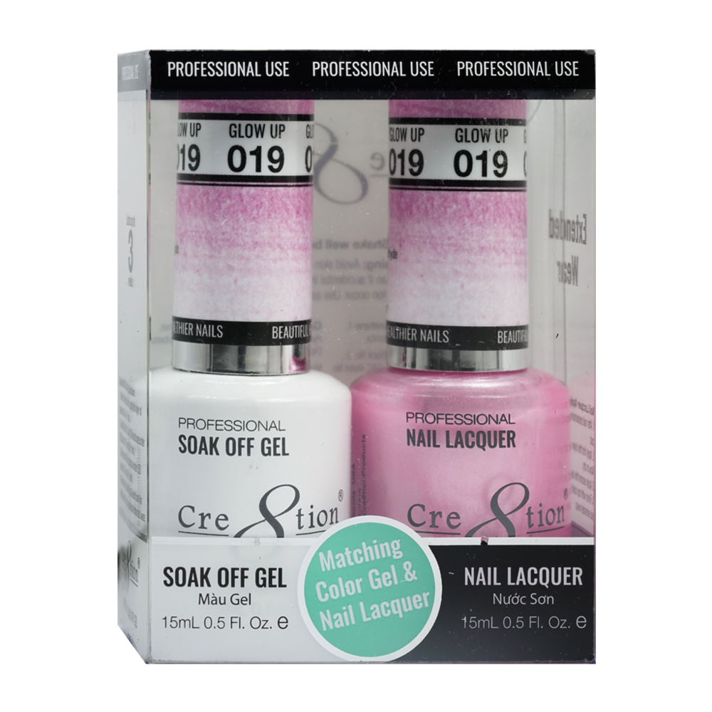 Cre8tion - Gel & Lacquer Solid Duo (#01 - #50)