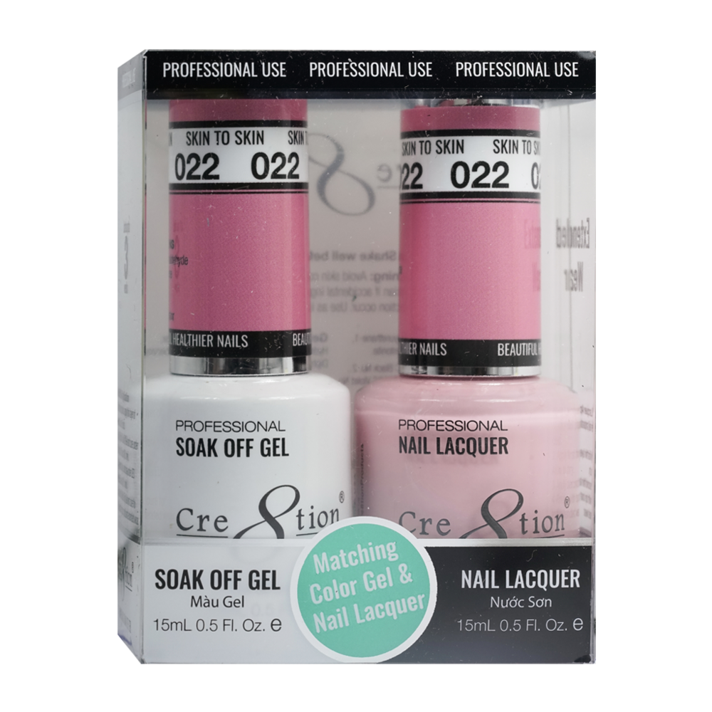 Cre8tion - Gel & Lacquer Solid Duo (#01 - #50)