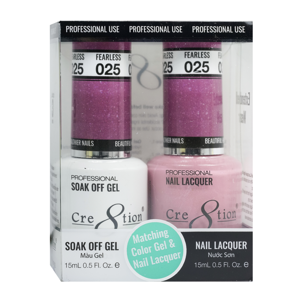 Cre8tion - Gel & Lacquer Solid Duo (#01 - #50)