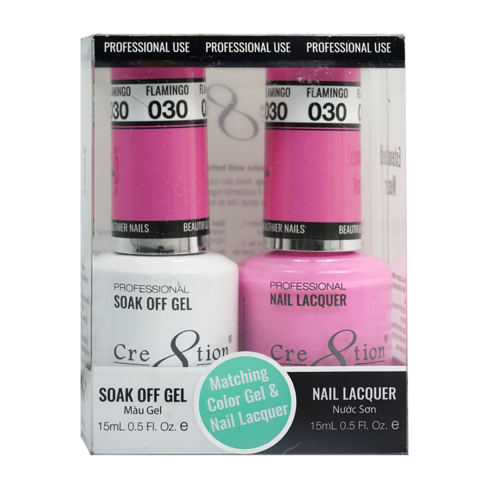 Cre8tion - Gel & Lacquer Solid Duo (#01 - #50)