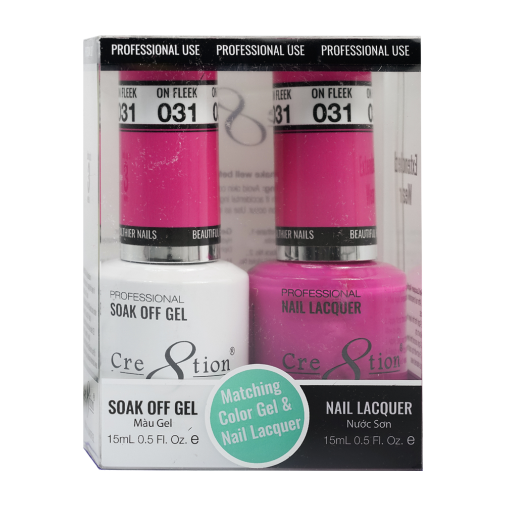 Cre8tion - Gel & Lacquer Solid Duo (#01 - #50)