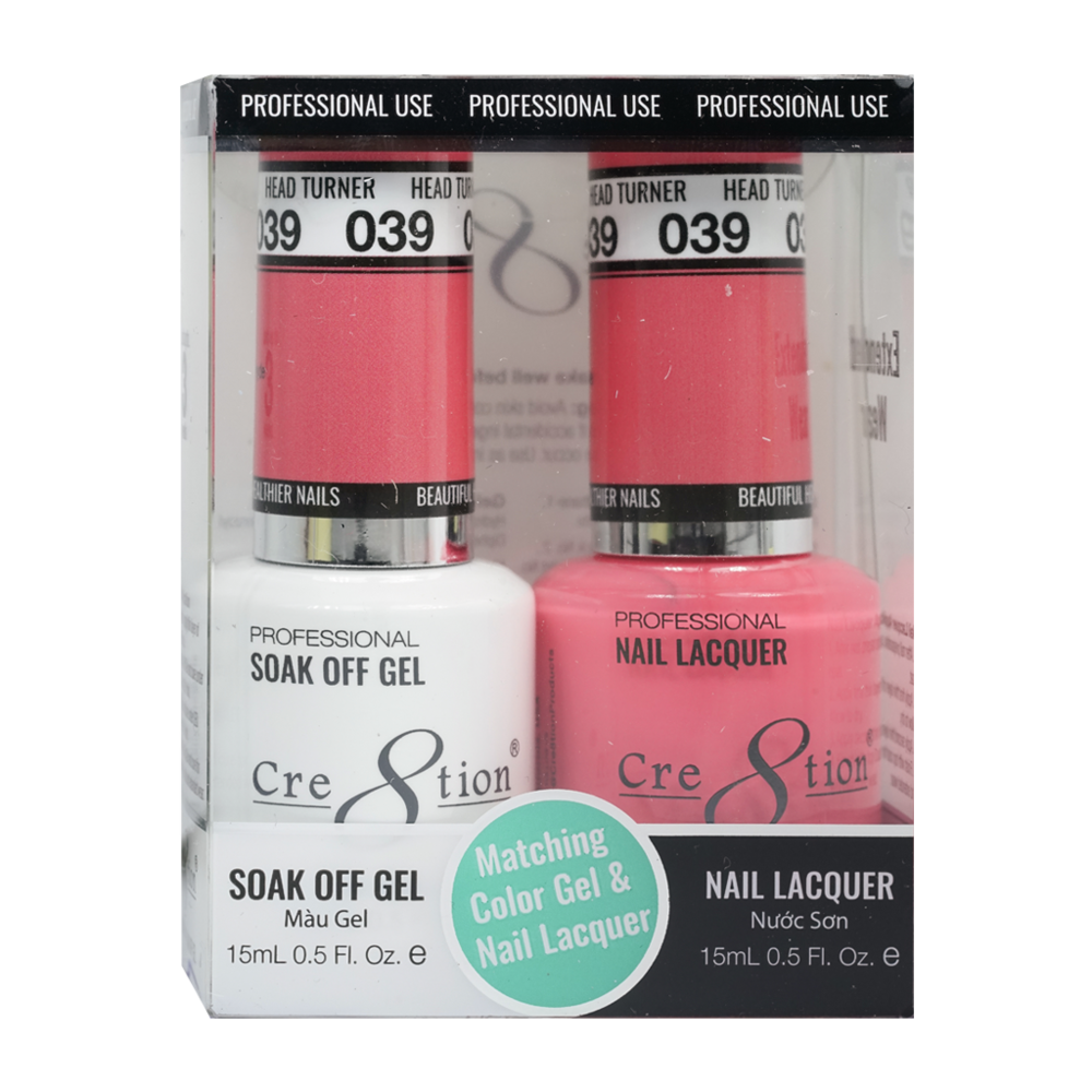 Cre8tion - Gel & Lacquer Solid Duo (#01 - #50)