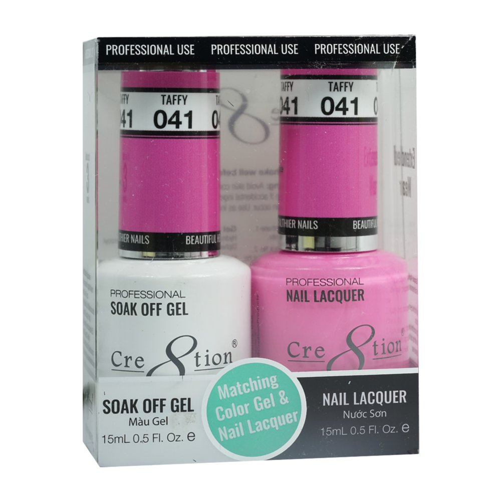 Cre8tion - Gel & Lacquer Solid Duo (#01 - #50)