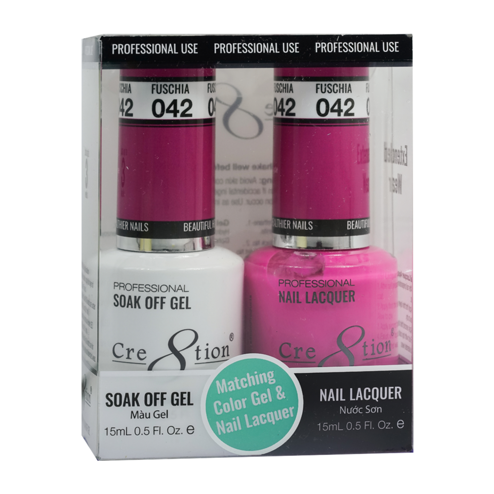 Cre8tion - Gel & Lacquer Solid Duo (#01 - #50)