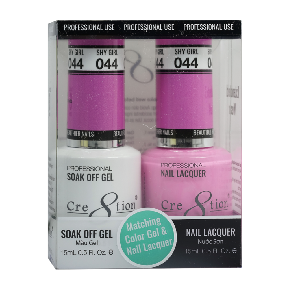 Cre8tion - Gel & Lacquer Solid Duo (#01 - #50)