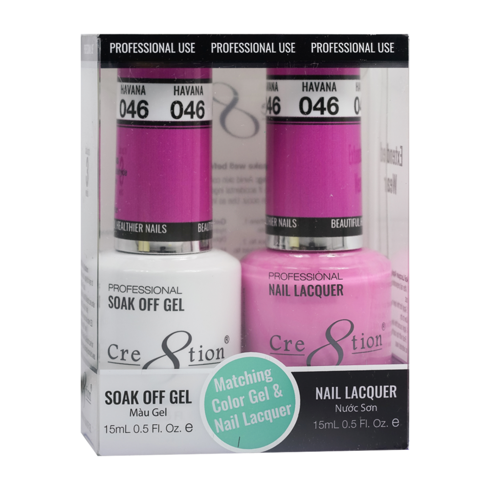 Cre8tion - Gel & Lacquer Solid Duo (#01 - #50)