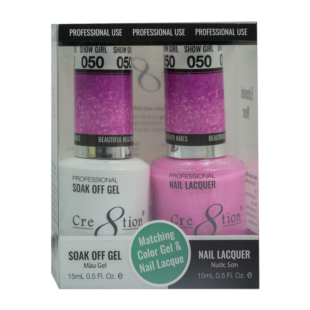 Cre8tion - Gel & Lacquer Solid Duo (#01 - #50)