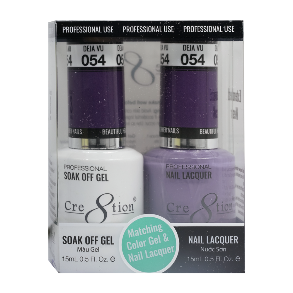 Cre8tion - Gel & Lacquer Solid Duo (#51 - #100)