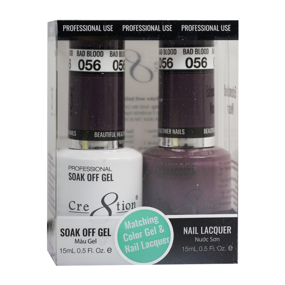 Cre8tion - Gel & Lacquer Solid Duo (#51 - #100)