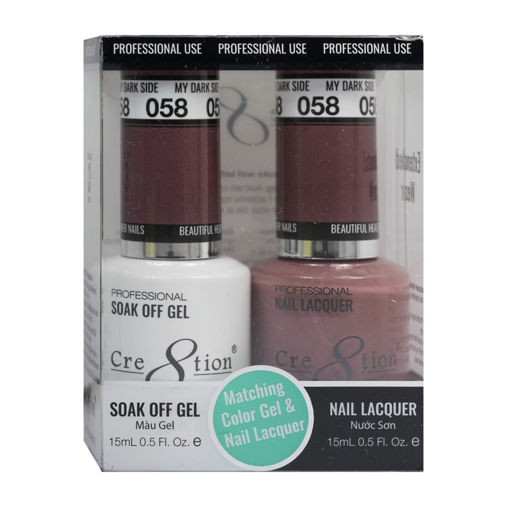 Cre8tion - Gel & Lacquer Solid Duo (#51 - #100)