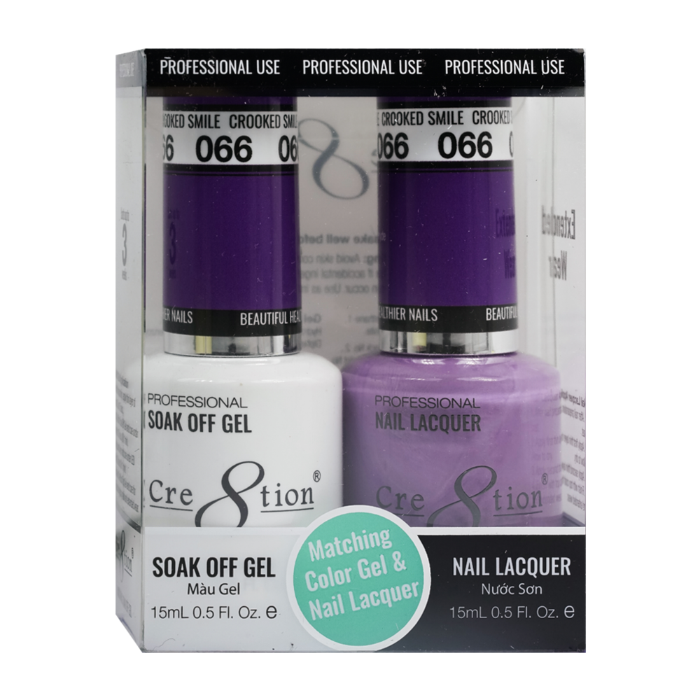 Cre8tion - Gel & Lacquer Solid Duo (#51 - #100)