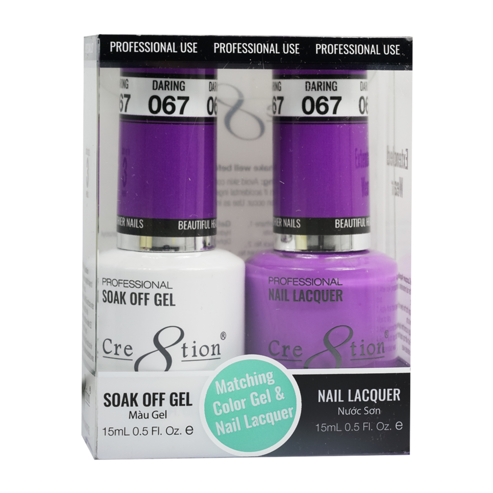 Cre8tion - Gel & Lacquer Solid Duo (#51 - #100)