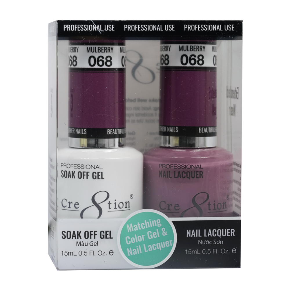 Cre8tion - Gel & Lacquer Solid Duo (#51 - #100)