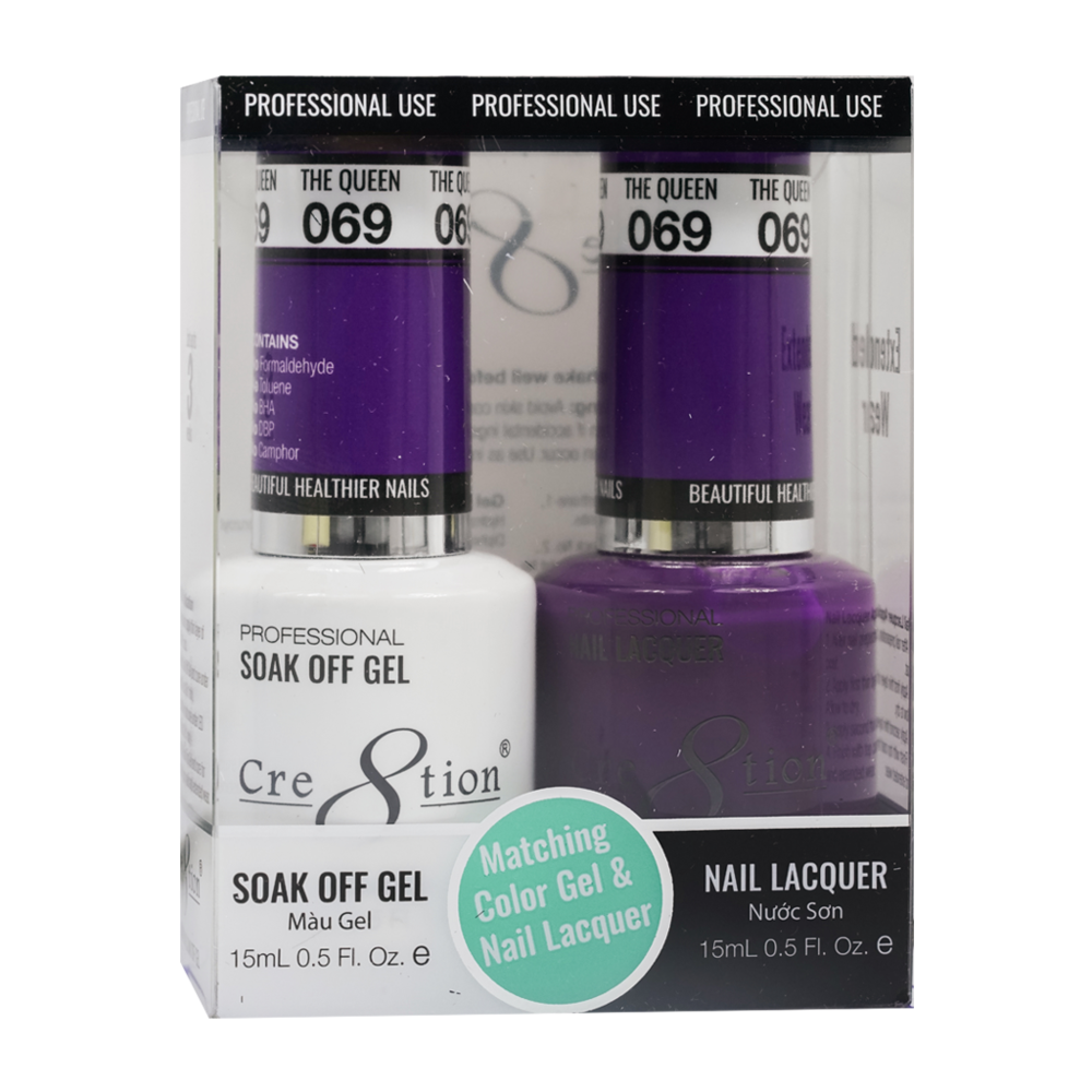 Cre8tion - Gel & Lacquer Solid Duo (#51 - #100)