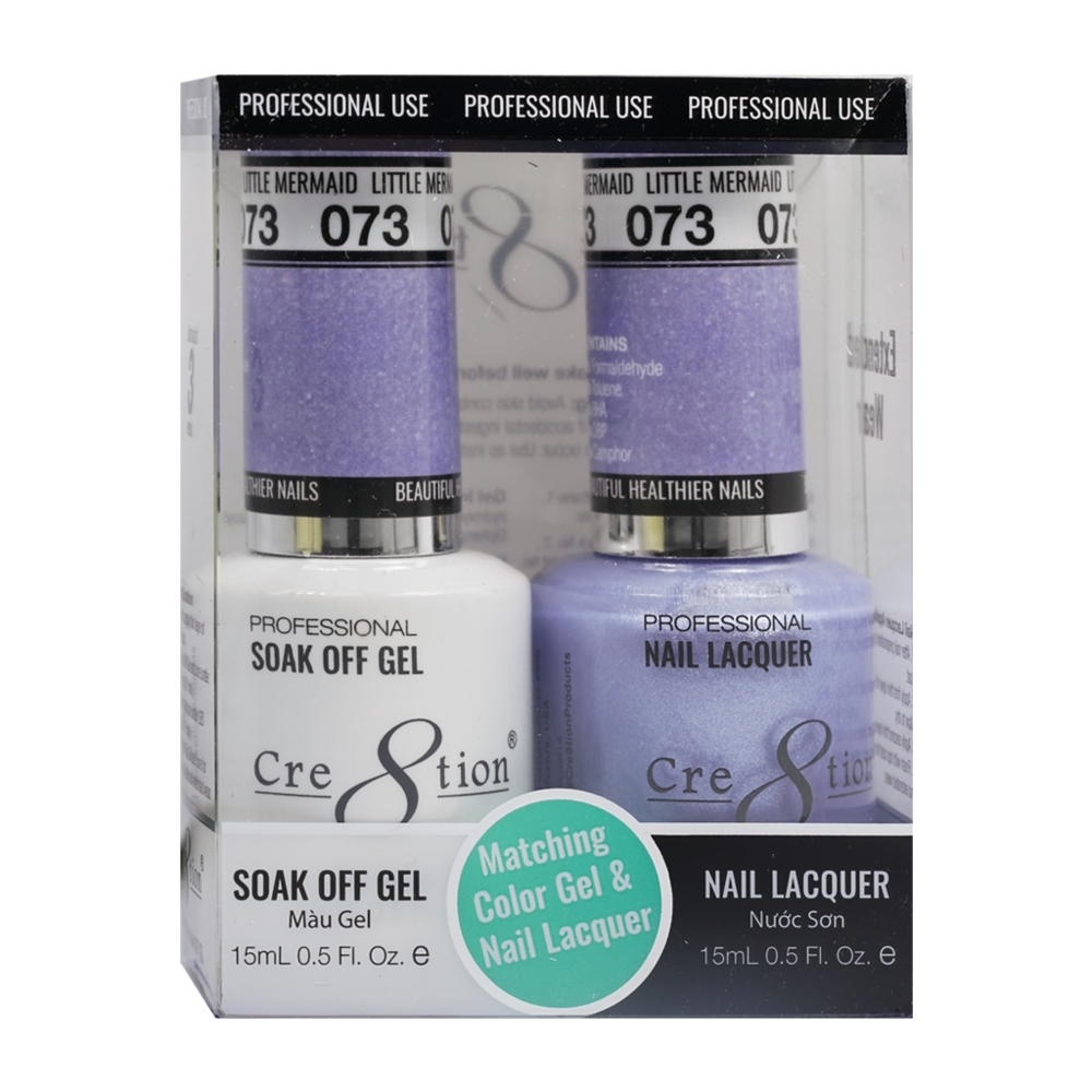 Cre8tion - Gel & Lacquer Solid Duo (#51 - #100)