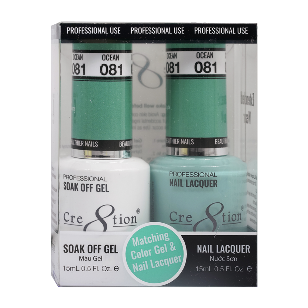 Cre8tion - Gel & Lacquer Solid Duo (#51 - #100)