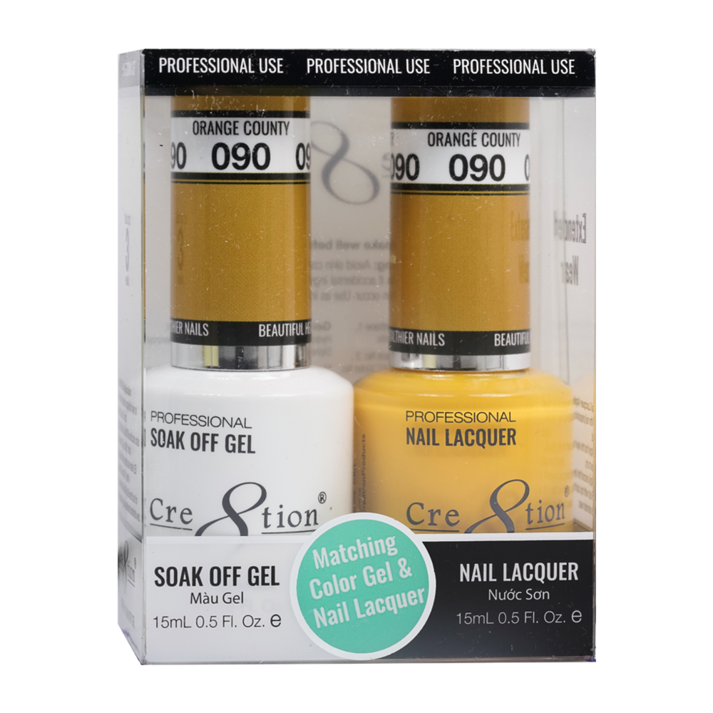 Cre8tion - Gel & Lacquer Solid Duo (#51 - #100)