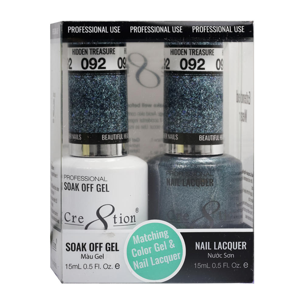 Cre8tion - Gel & Lacquer Solid Duo (#51 - #100)