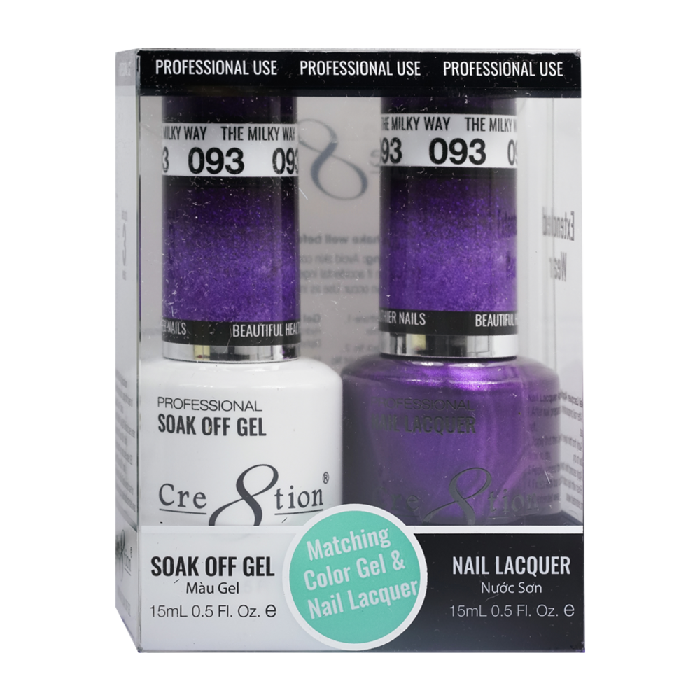 Cre8tion - Gel & Lacquer Solid Duo (#51 - #100)
