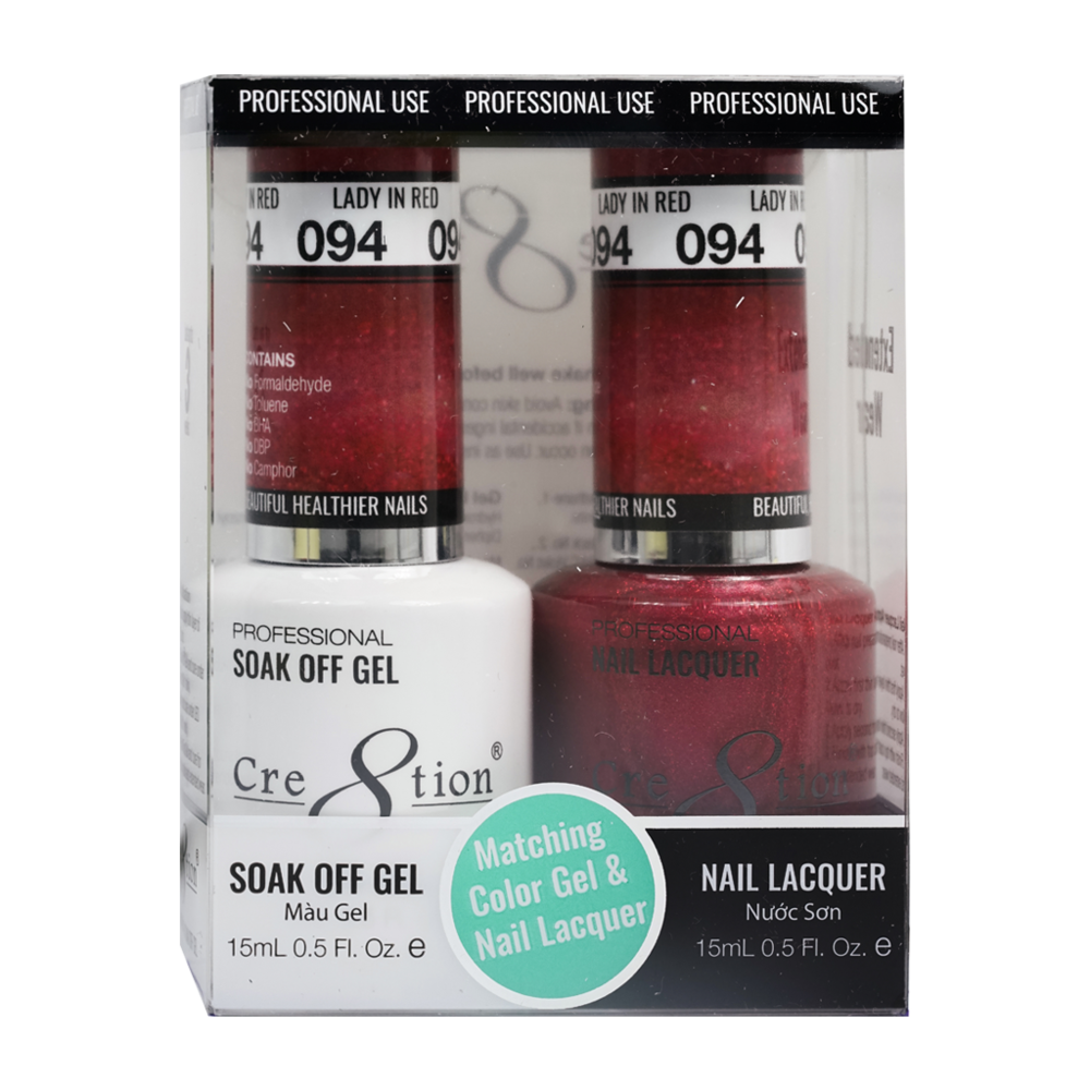 Cre8tion - Gel & Lacquer Solid Duo (#51 - #100)