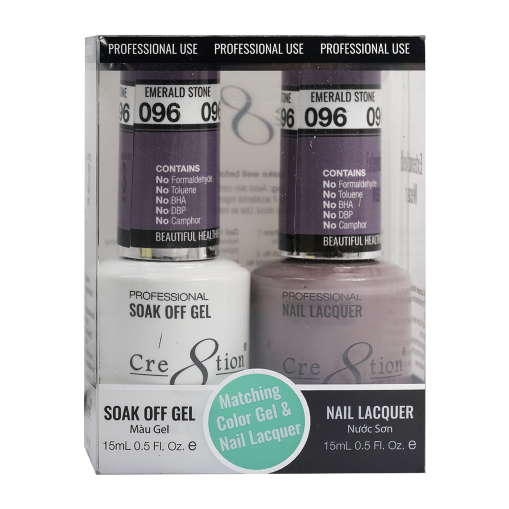 Cre8tion - Gel & Lacquer Solid Duo (#51 - #100)