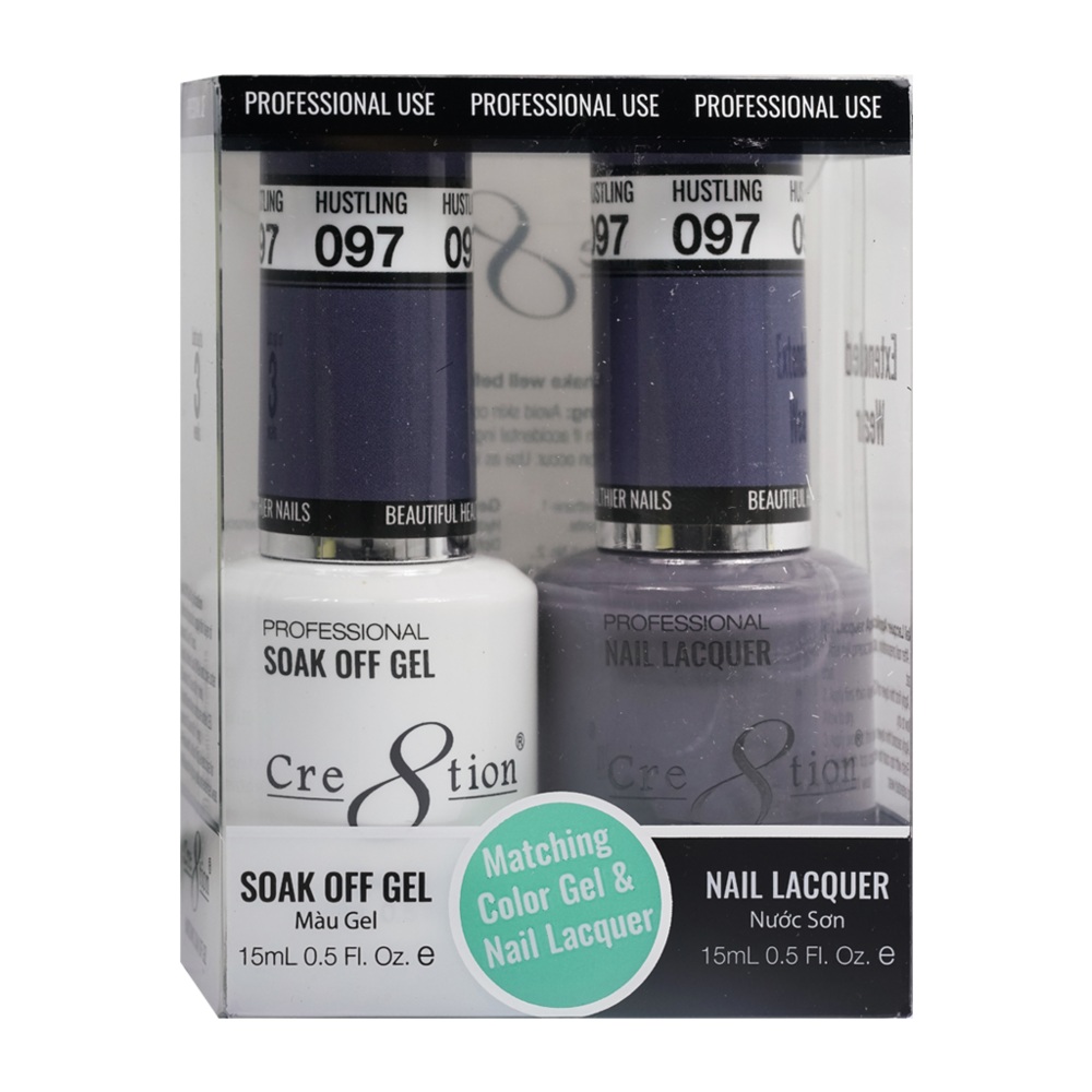 Cre8tion - Gel & Lacquer Solid Duo (#51 - #100)