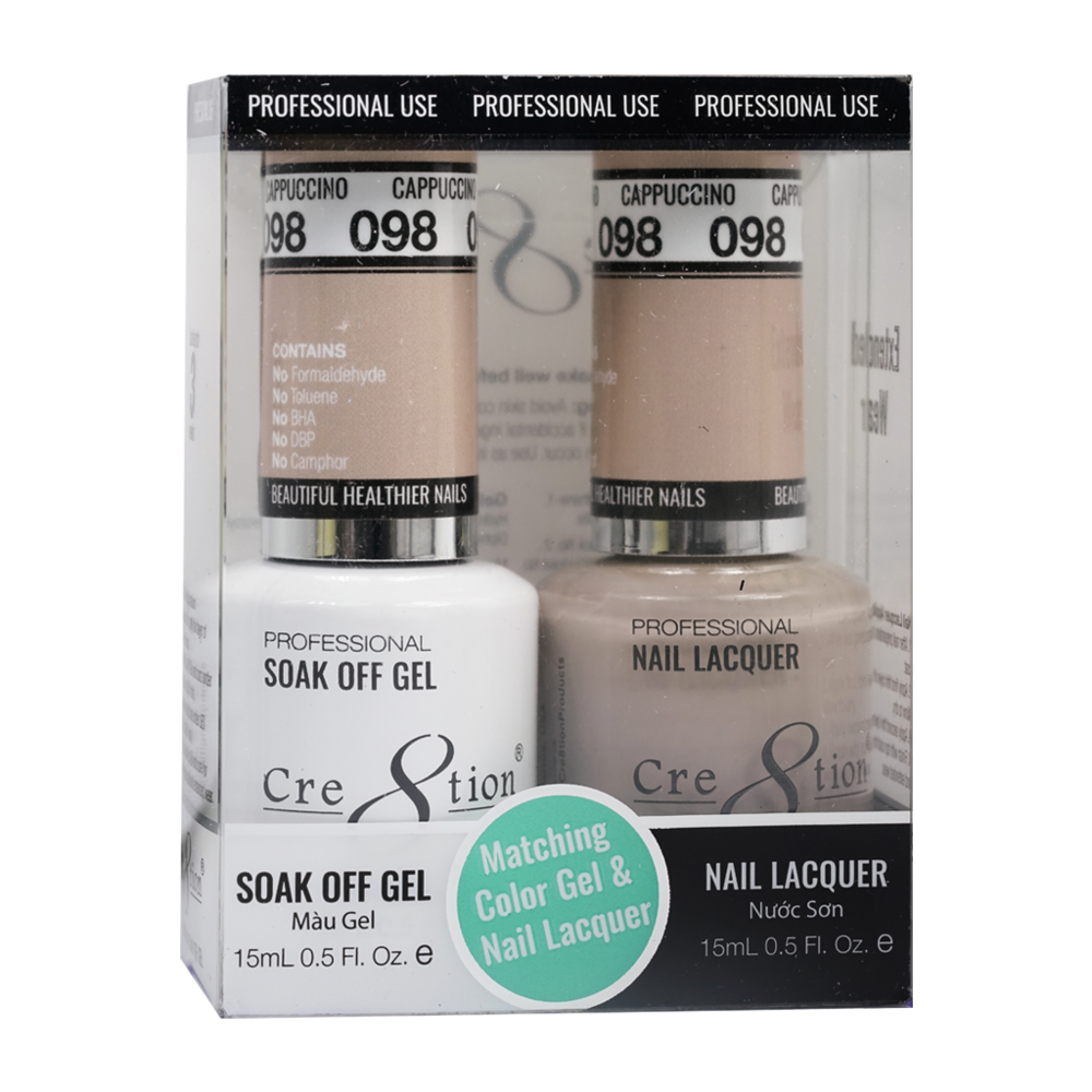 Cre8tion - Gel & Lacquer Solid Duo (#51 - #100)