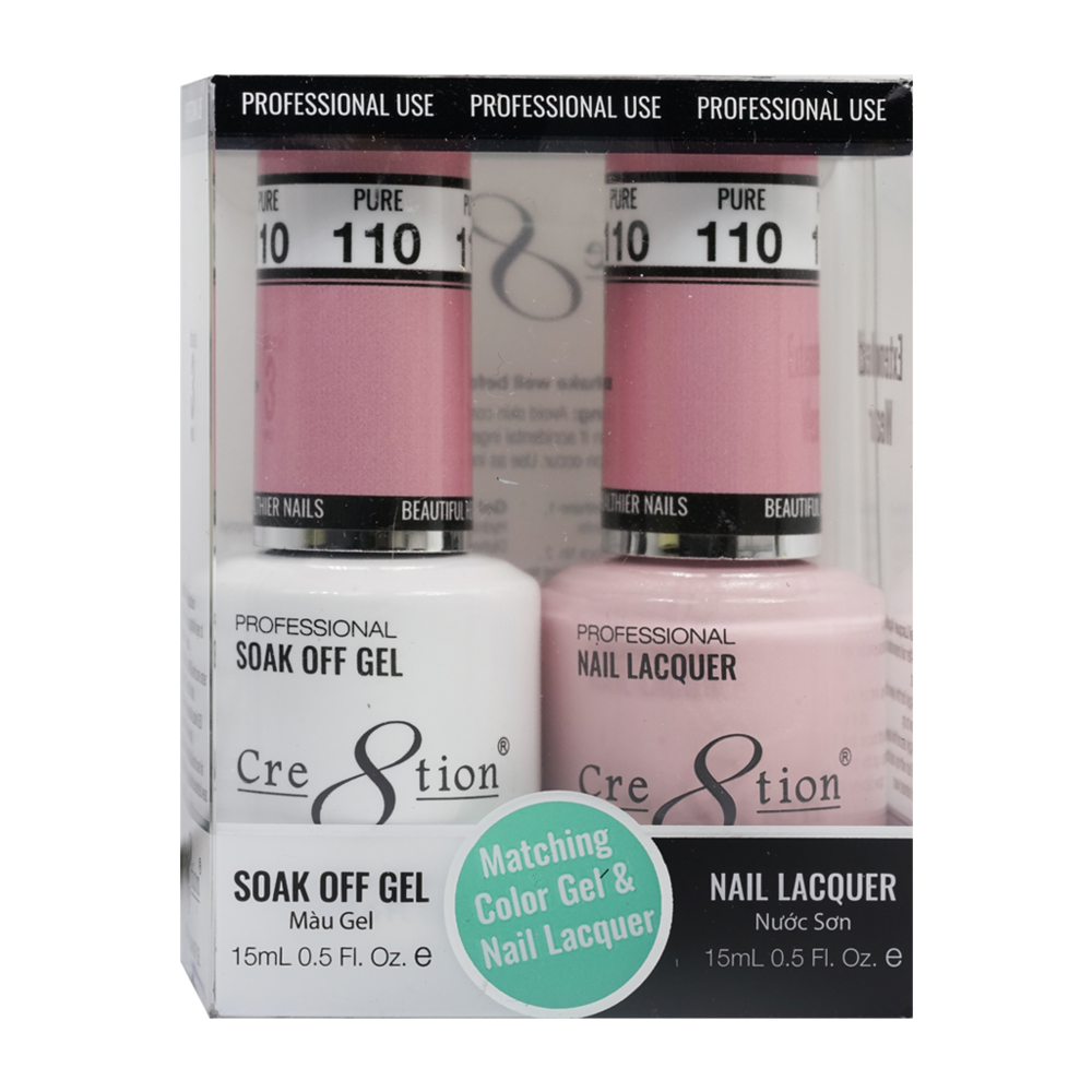 Cre8tion - Gel & Lacquer Solid Duo (#101 - #144)