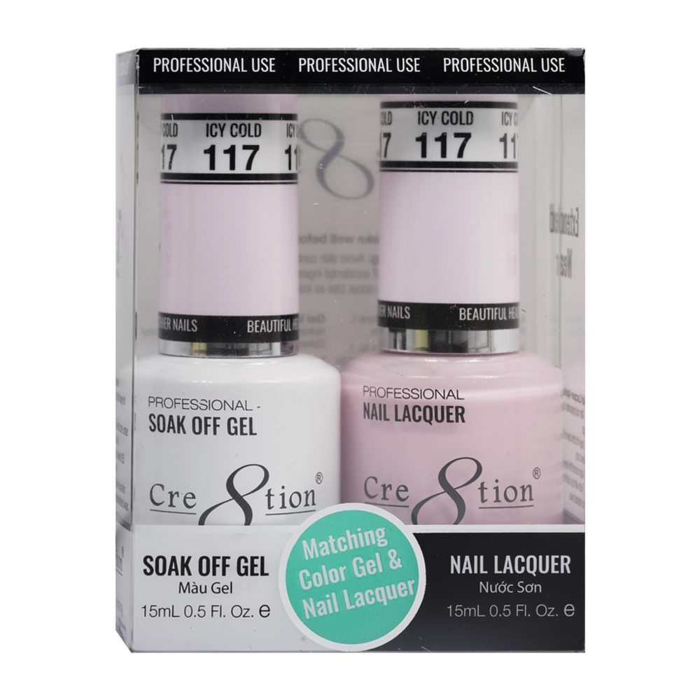 Cre8tion - Gel & Lacquer Solid Duo (#101 - #144)
