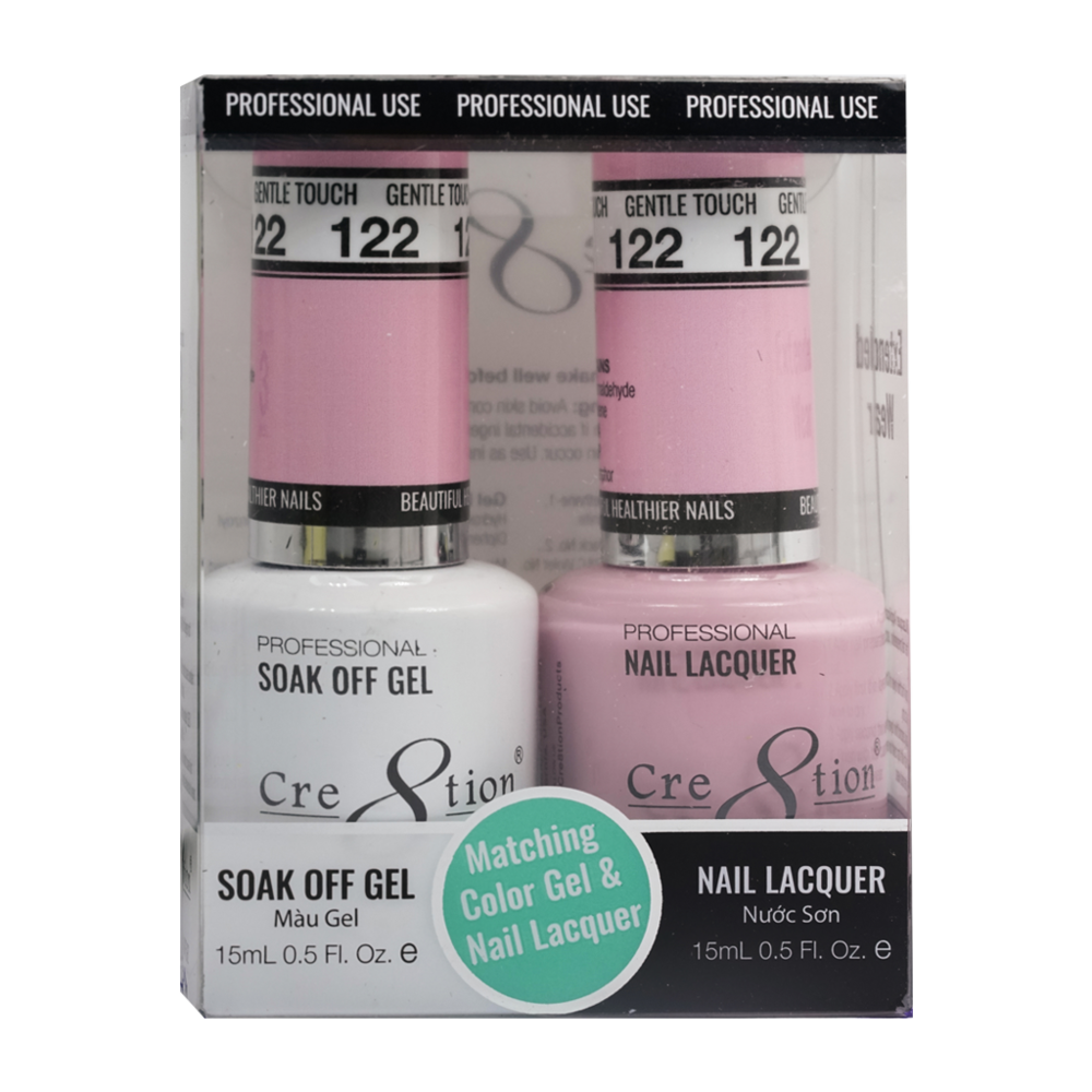 Cre8tion - Gel & Lacquer Solid Duo (#101 - #144)