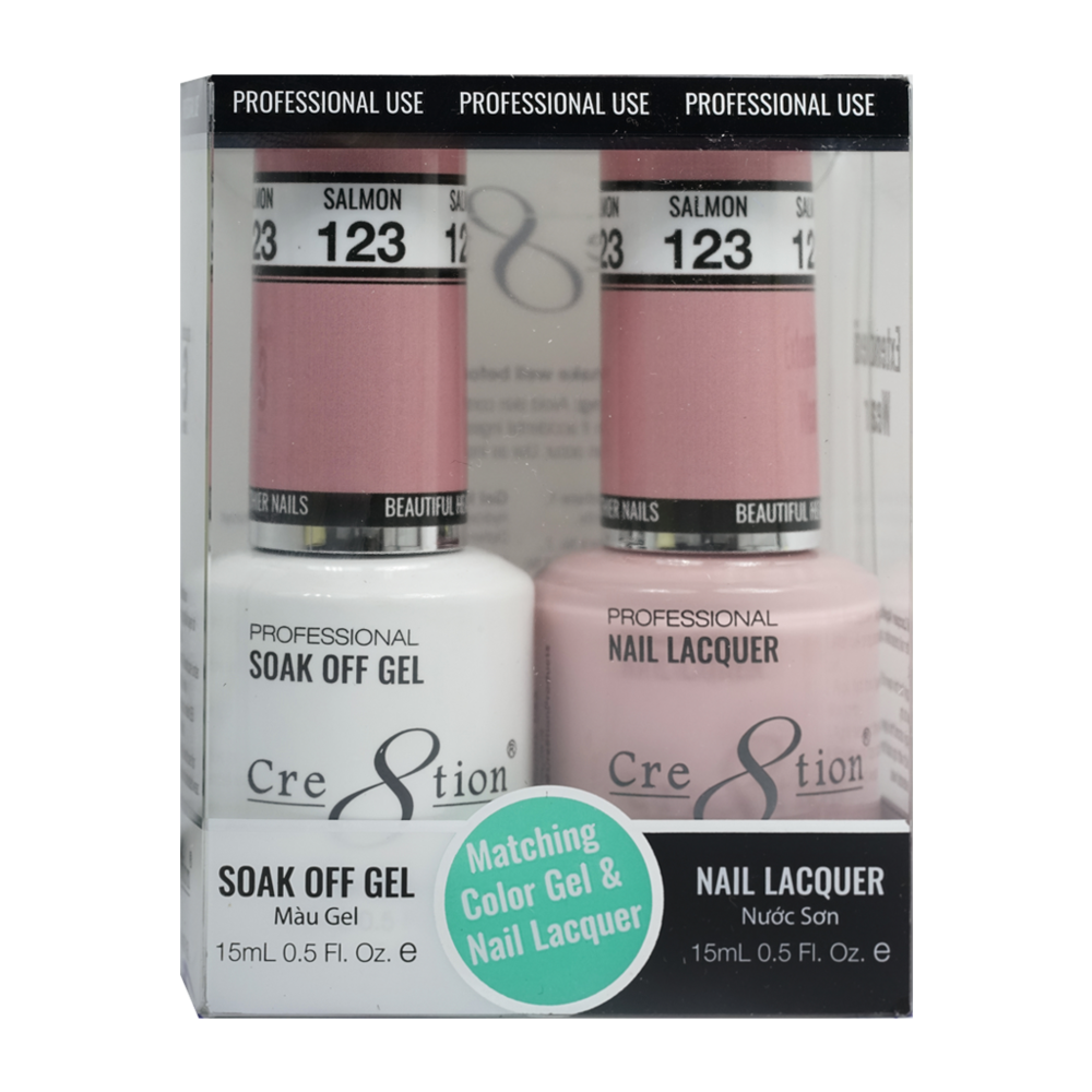 Cre8tion - Gel & Lacquer Solid Duo (#101 - #144)