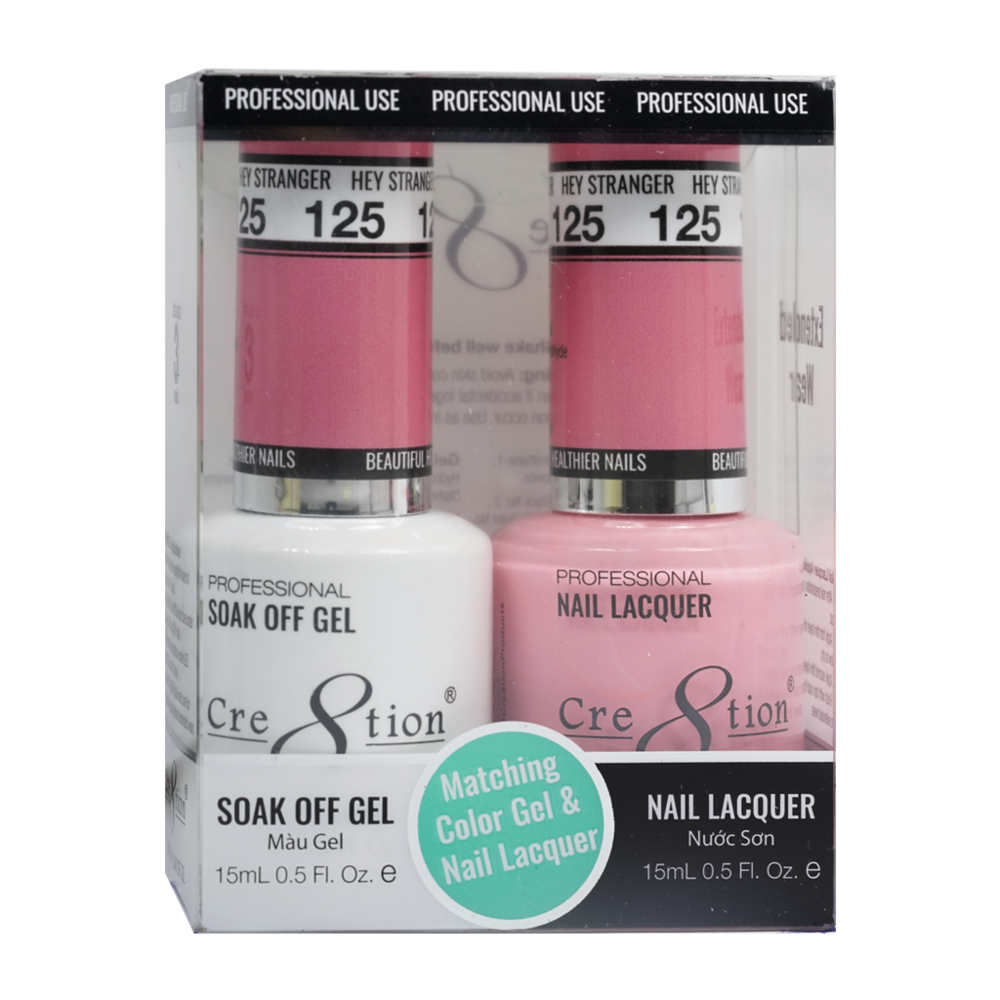 Cre8tion - Gel & Lacquer Solid Duo (#101 - #144)
