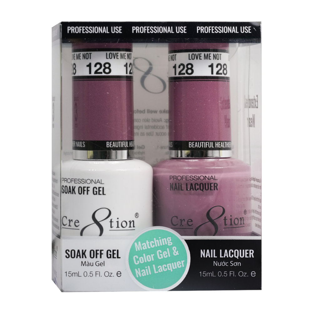 Cre8tion - Gel & Lacquer Solid Duo (#101 - #144)