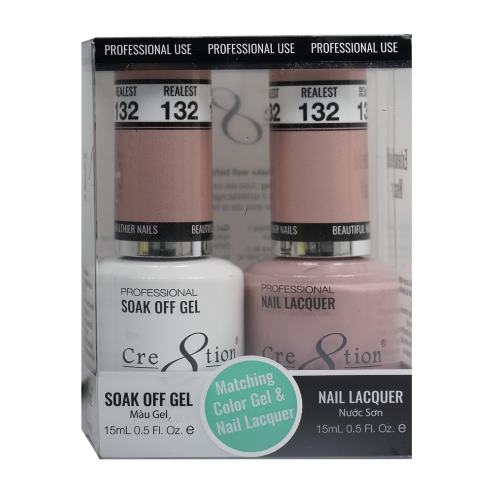 Cre8tion - Gel & Lacquer Solid Duo (#101 - #144)
