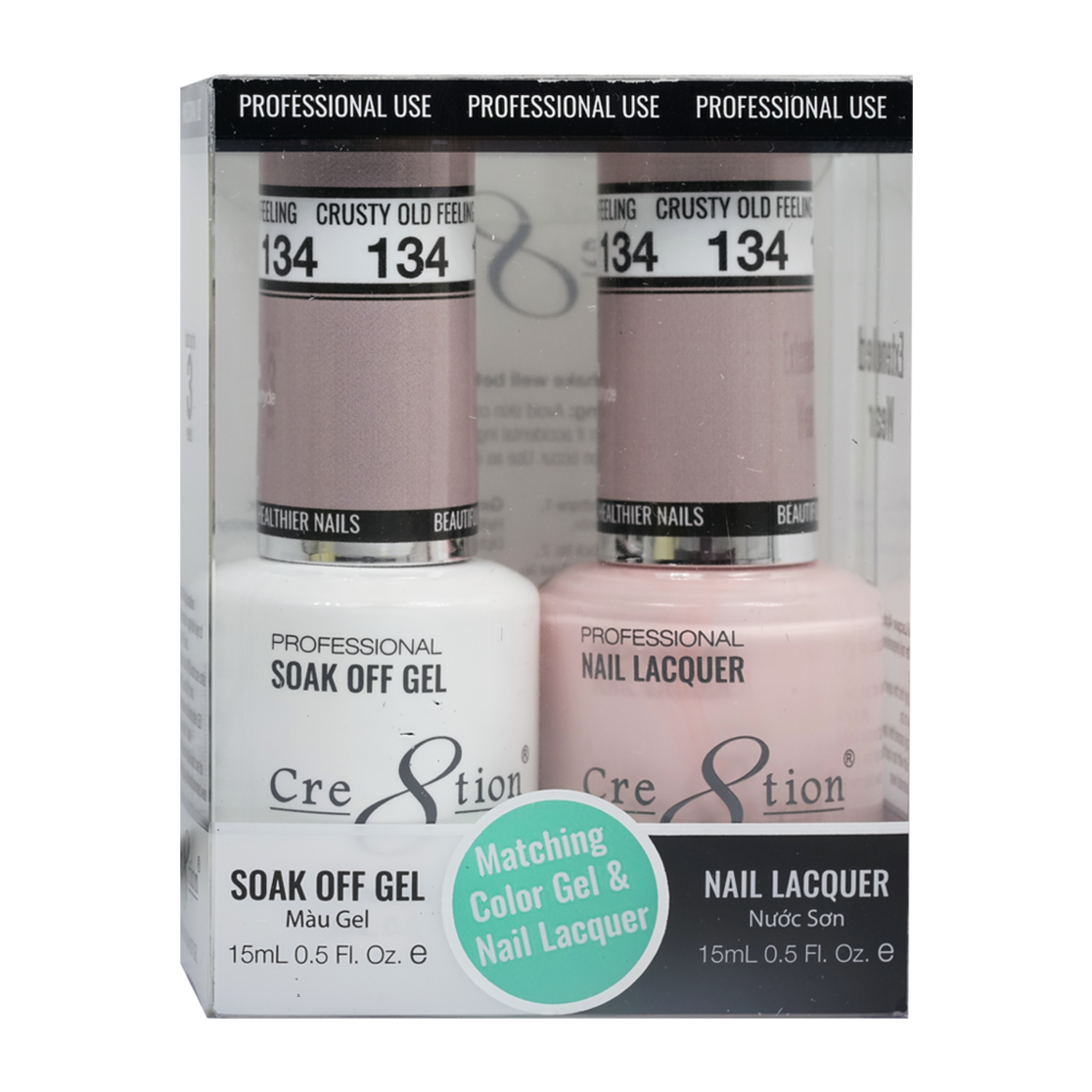 Cre8tion - Gel & Lacquer Solid Duo (#101 - #144)