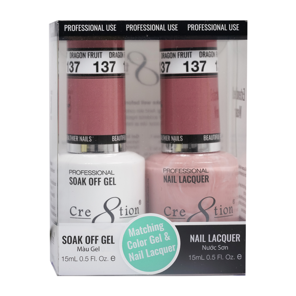 Cre8tion - Gel & Lacquer Solid Duo (#101 - #144)
