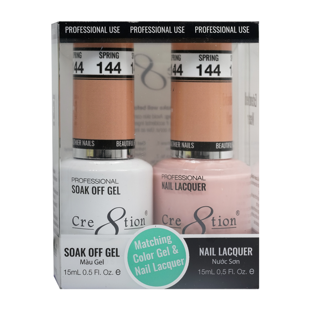 Cre8tion - Gel & Lacquer Solid Duo (#101 - #144)
