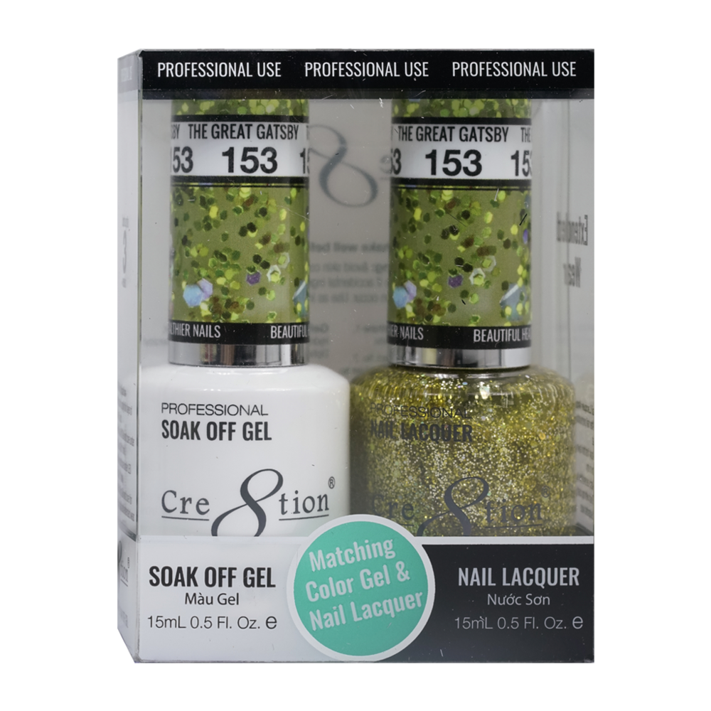 Cre8tion - Gel & Lacquer Glitter Duo (#145 - #216)