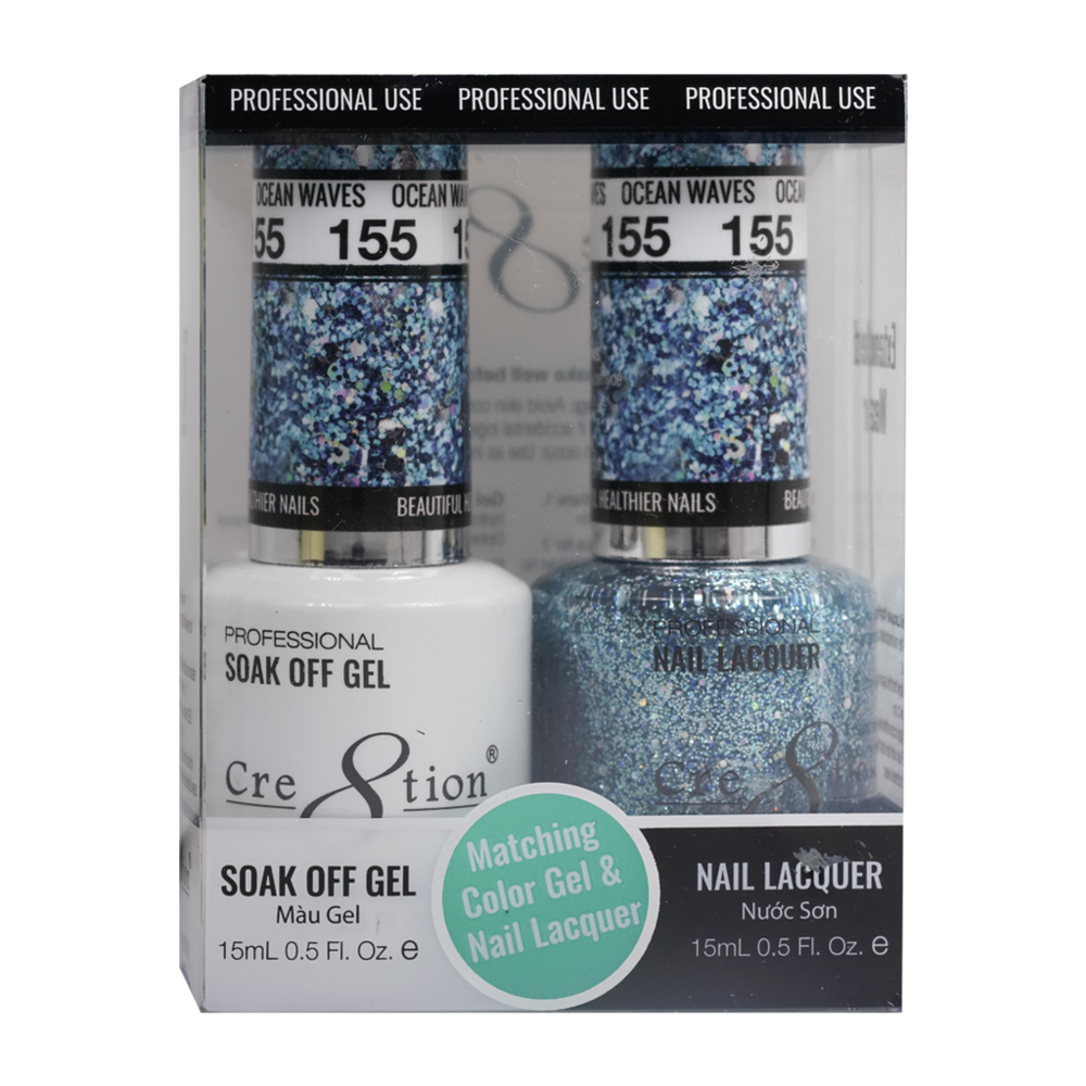 Cre8tion - Gel & Lacquer Glitter Duo (#145 - #216)