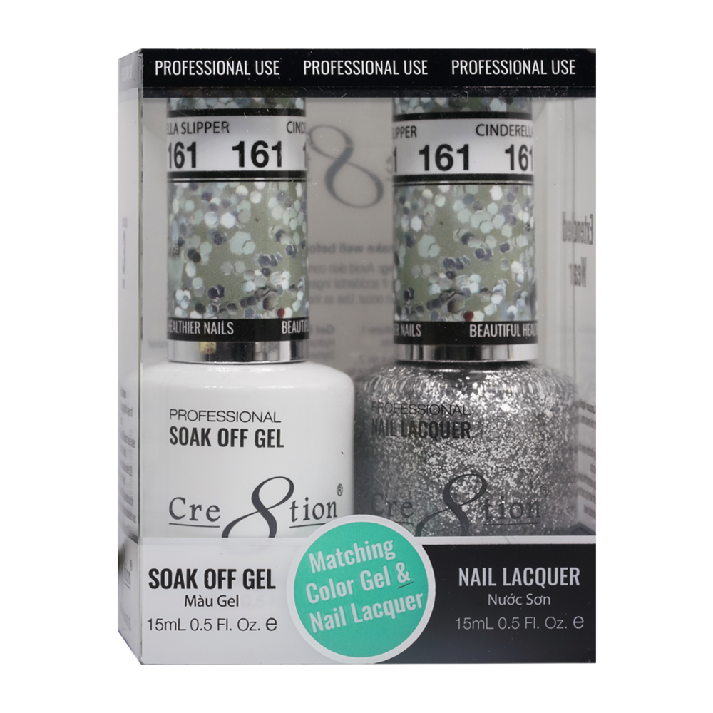 Cre8tion - Gel & Lacquer Glitter Duo (#145 - #216)