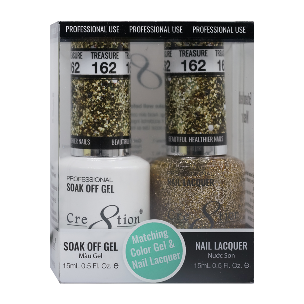 Cre8tion - Gel & Lacquer Glitter Duo (#145 - #216)