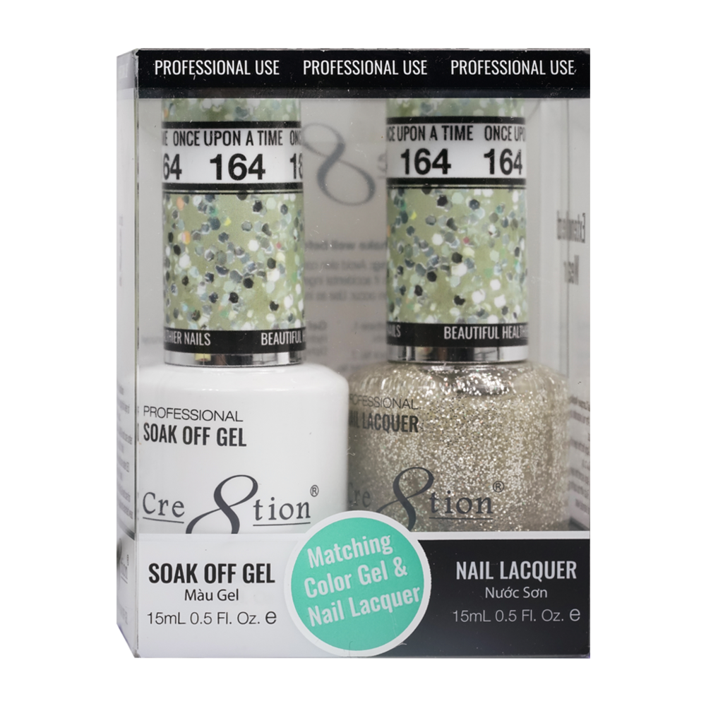 Cre8tion - Gel & Lacquer Glitter Duo (#145 - #216)