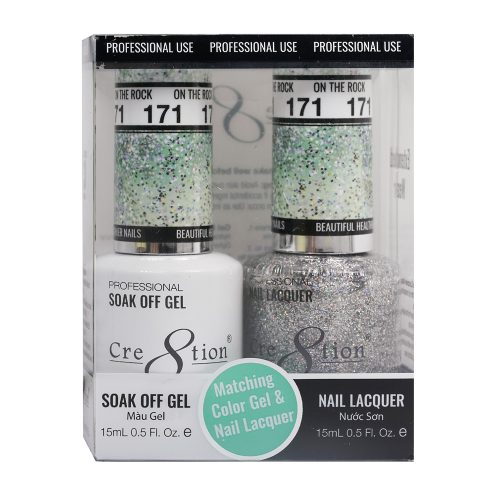 Cre8tion - Gel & Lacquer Glitter Duo (#145 - #216)