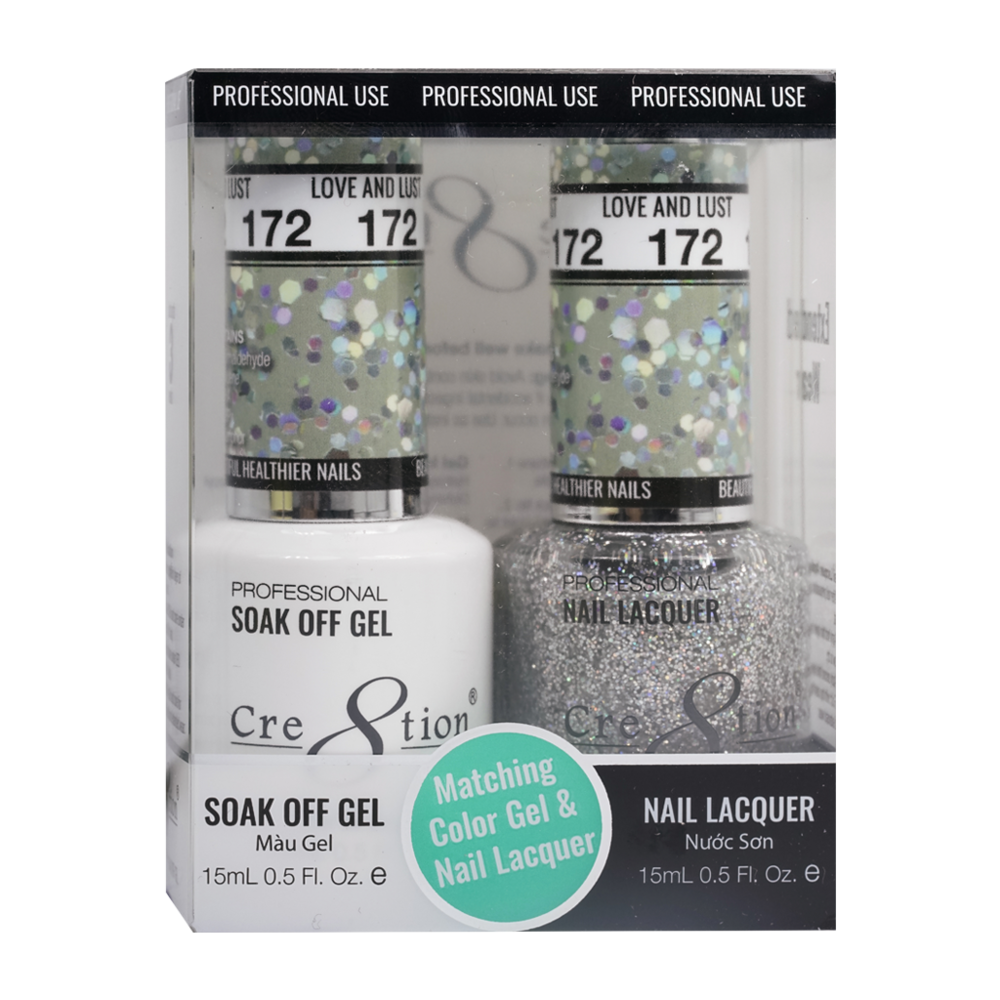 Cre8tion - Gel & Lacquer Glitter Duo (#145 - #216)